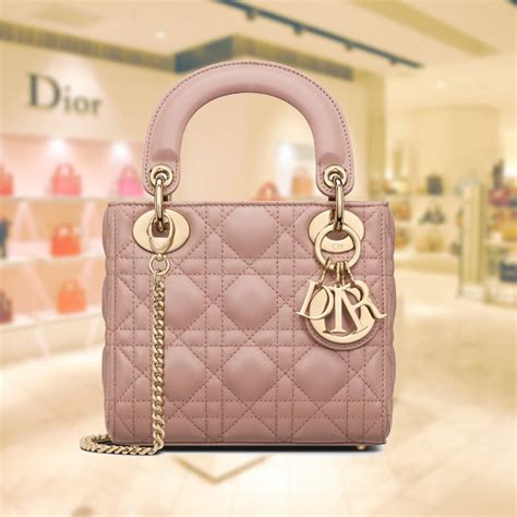 mini pink lady dior|Lady Dior mini price.